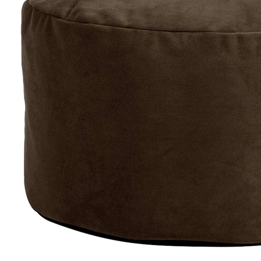 Howard Elliott Bella Foot Pouf in Chocolate, , large