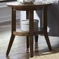 Belle Furnishings Ventura Boulevards Round End Table in Bronze Spice, , large