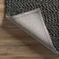 Dalyn Rug Company Gorbea 9" x 13" Charcoal Area Rug, , large