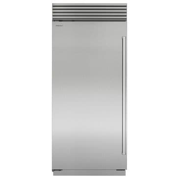 Sub-Zero 22.8 Cu. Ft. Classic Left Hinge Built-In Refrigerator with Internal Water Dispenser and Pro Handle in Stainless Steel, , large