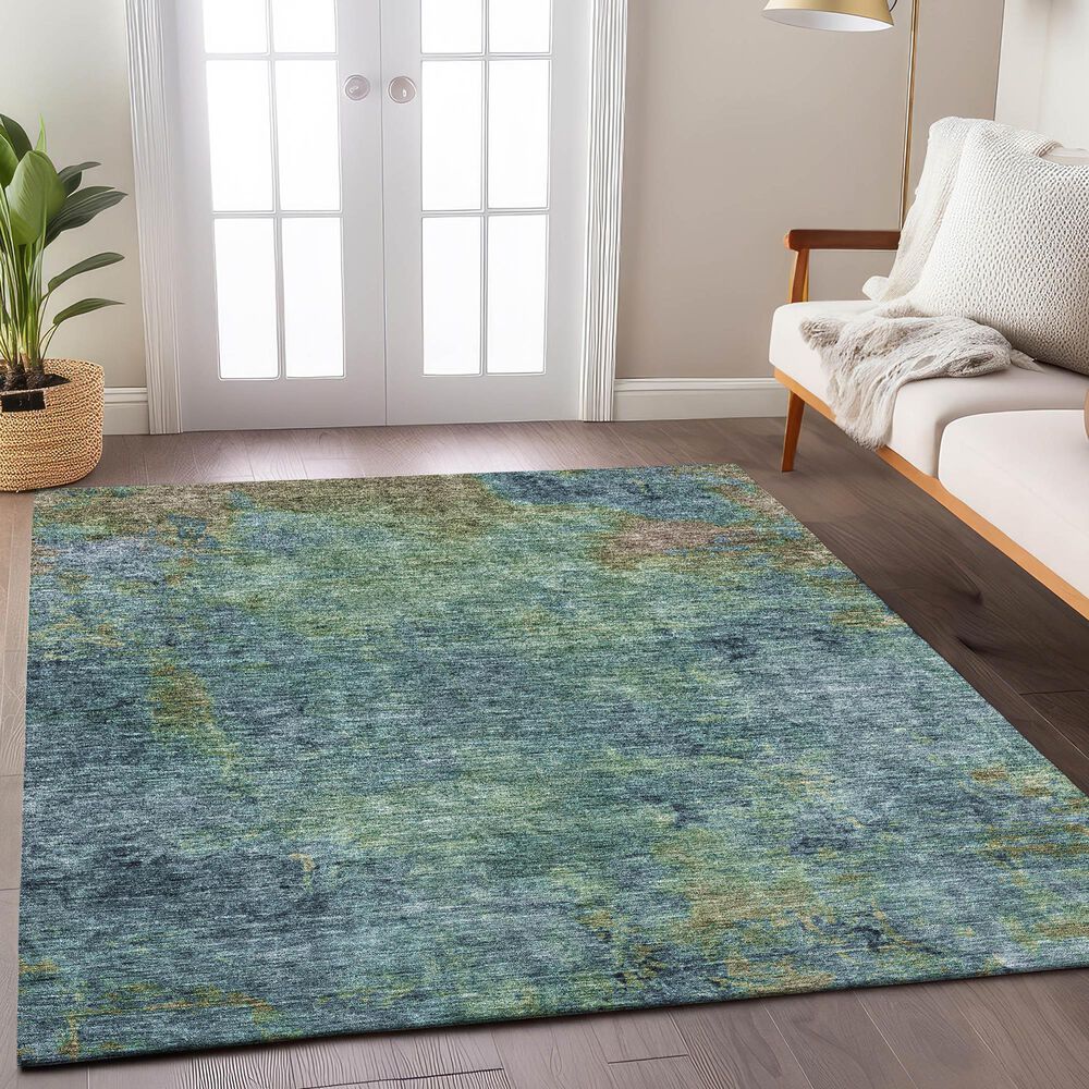 Dalyn Rug Company Trevi 9&#39; x 12&#39; Blue Area Rug, , large