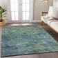 Dalyn Rug Company Trevi 9" x 12" Blue Area Rug, , large