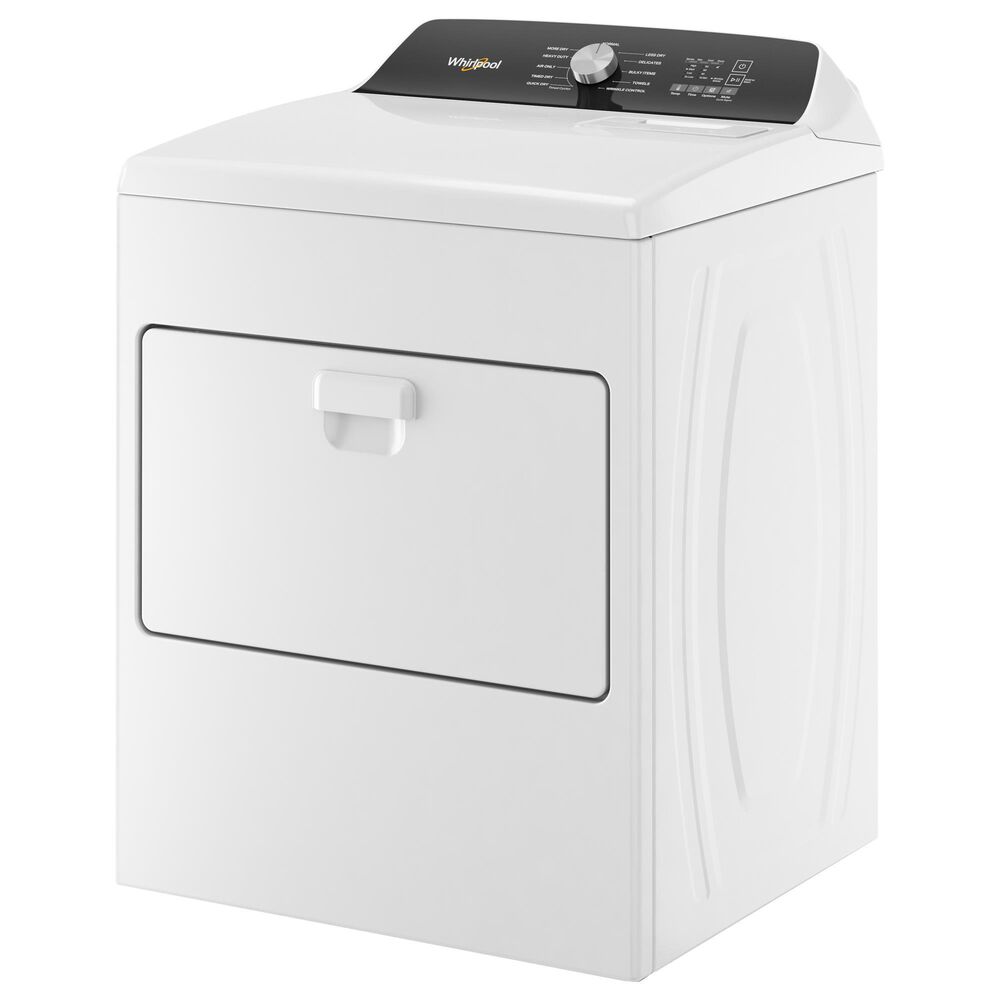 Whirlpool 4.5 Cu. Ft. Top Load Washer and 7 Cu. Ft. Gas Dryer Laundry Pair in White, , large