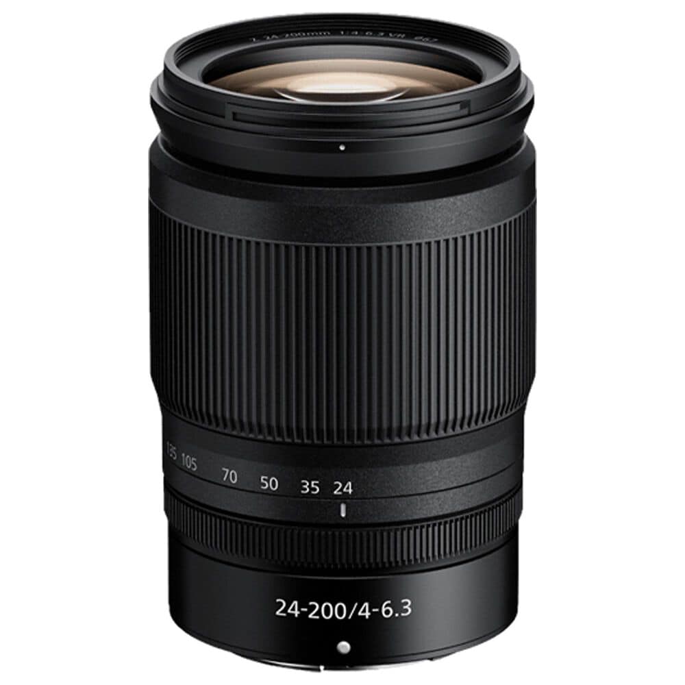Nikon Nikkor Z 24-200mm F/4-6.3 VR Lens in Black, , large