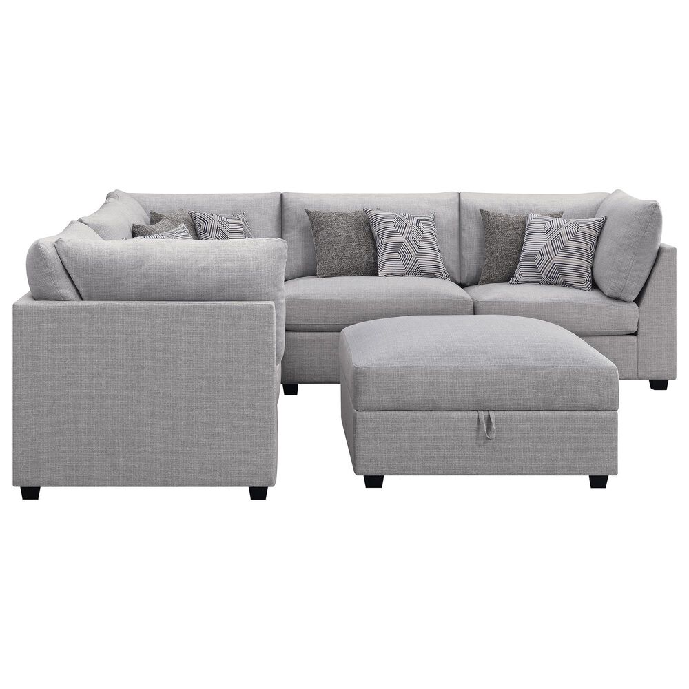 Pacific Landing Cambria 6-Piece Modular Sectional in Grey, , large