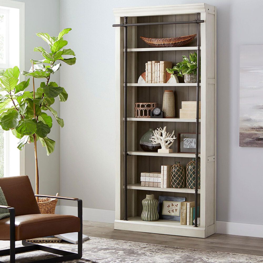 Tall Bookcase, White