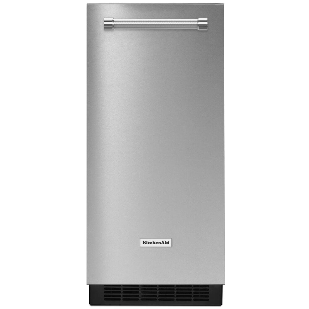 KitchenAid 15" Automatic Ice Maker with PrintShield Stainless Finish, , large