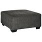 Signature Design by Ashley Ballinasloe Oversized Accent Ottoman in Smoke, , large