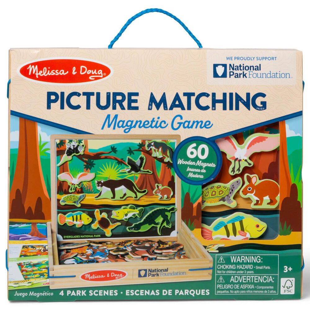 Melissa &amp; Doug Picture Matching Magnetic Game, , large