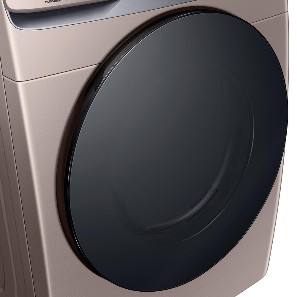 Samsung 7.5 Cu. Ft. Capacity Electric Dryer with Steam in Champagne, , large