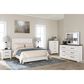 Signature Design by Ashley Gerridan 2 Drawers Nightstand in White and Gray, , large