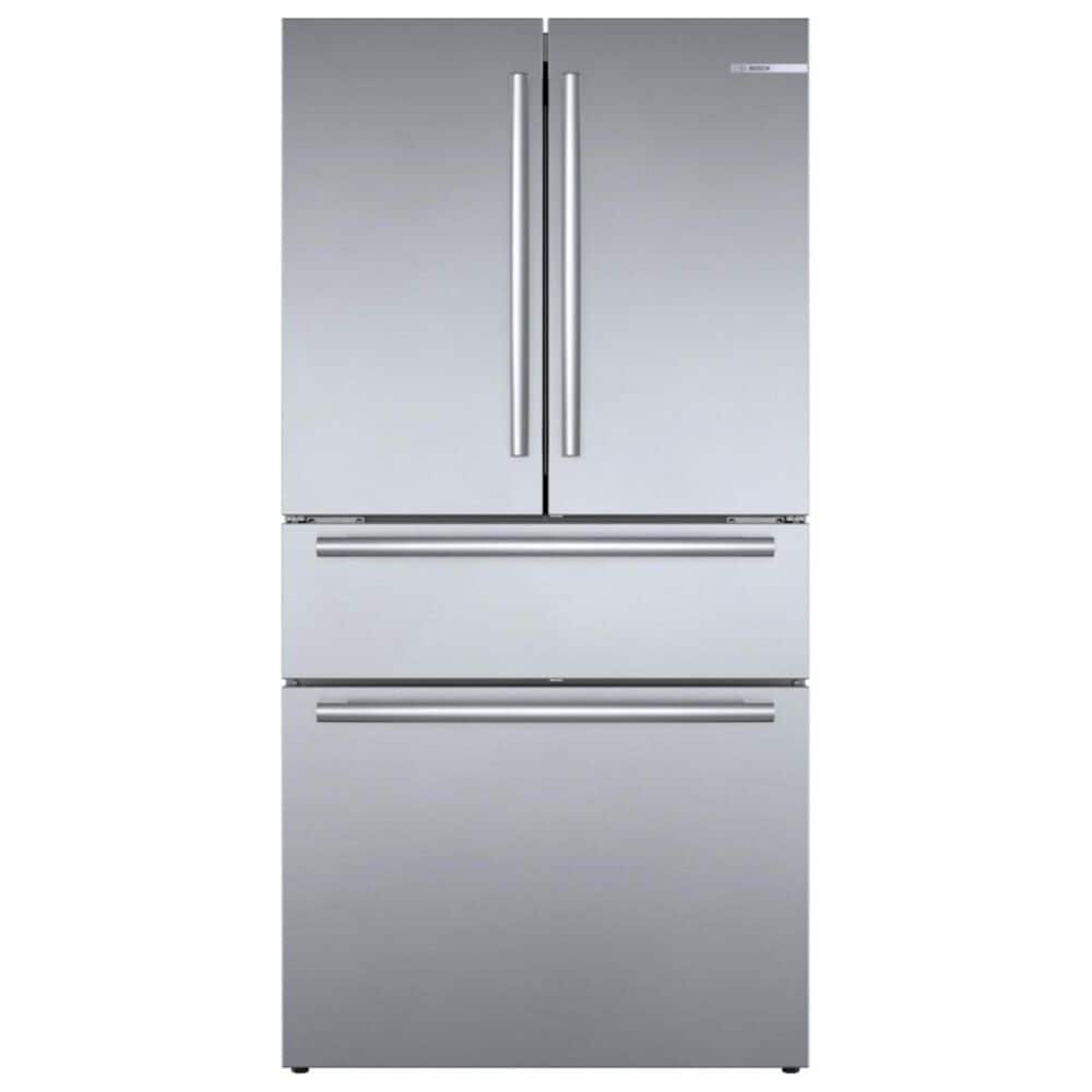 Bosch 36" French 4-Door with 3 Freezer Drawers Refrigerator in Stainless Steel, , large