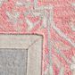 Safavieh Micro-Loop Oriental 11" x 15" Pink and Ivory Area Rug, , large