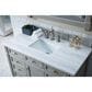 James Martin Brittany 48" Single Bathroom Vanity in Urban Gray with 3 cm Arctic Fall Solid Surface Top and Rectangle Sink, , large