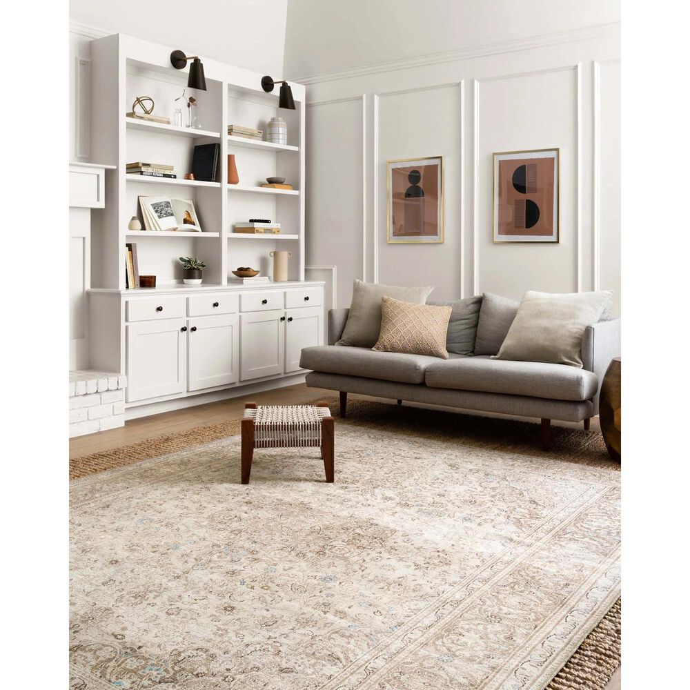 Loloi Loren LQ-03 8&#39;4&quot; x 11&#39;6&quot; Sand and Taupe Area Rug, , large