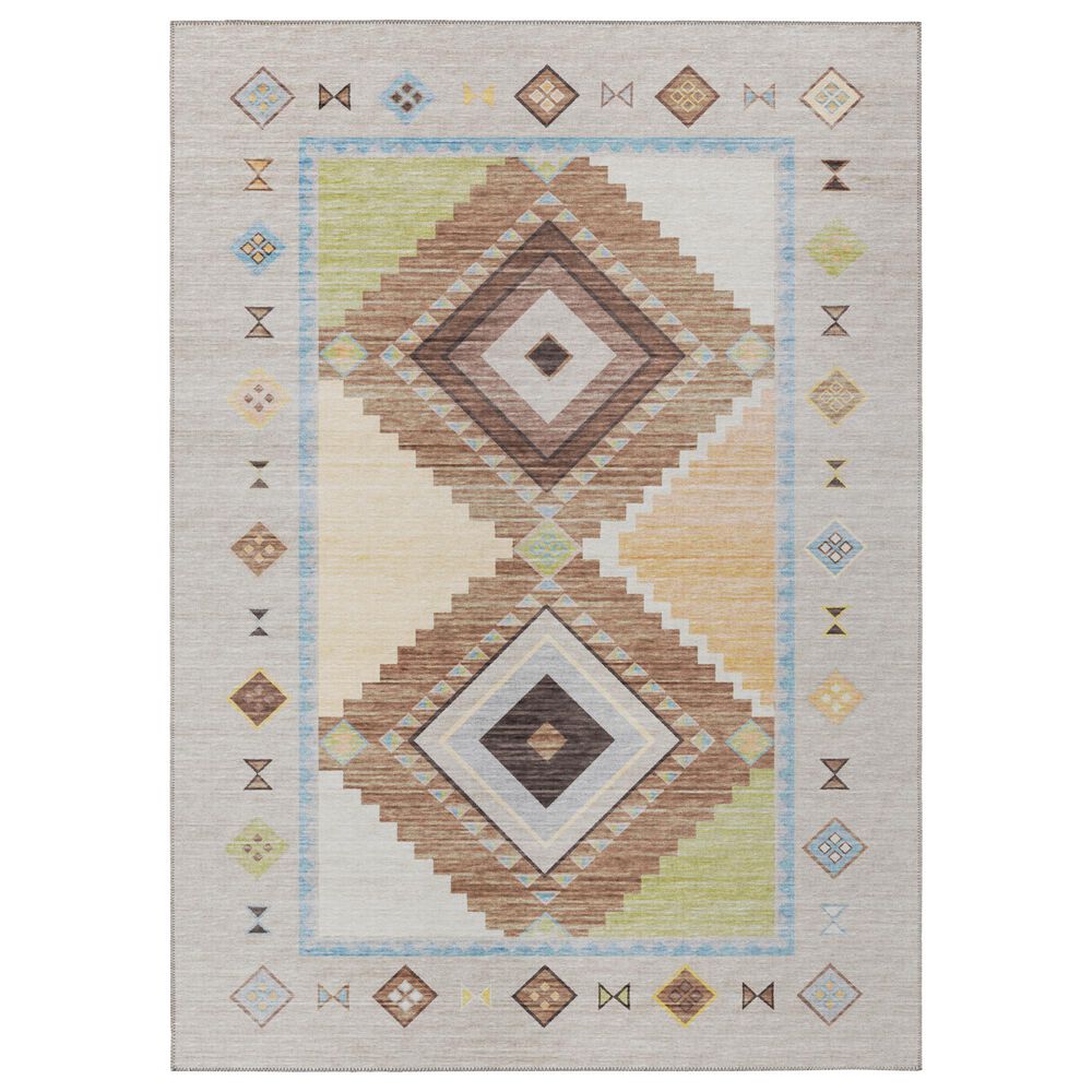 Dalyn Rug Company Phoenix 10" x 14" Taupe Indoor/Outdoor Area Rug, , large