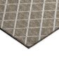 Dalyn Rug Company York 1"8" x 2"6" Taupe Indoor/Outdoor Area Rug, , large