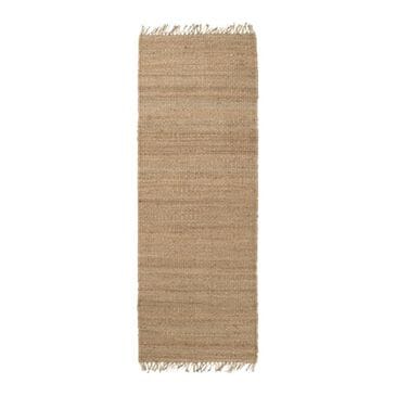 Surya Jute Natural JUTE NATURAL 2"6" x 8" Wheat Runner, , large