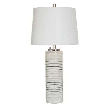 Flair Industries Mercury Warm Gray Table Lamp, , large