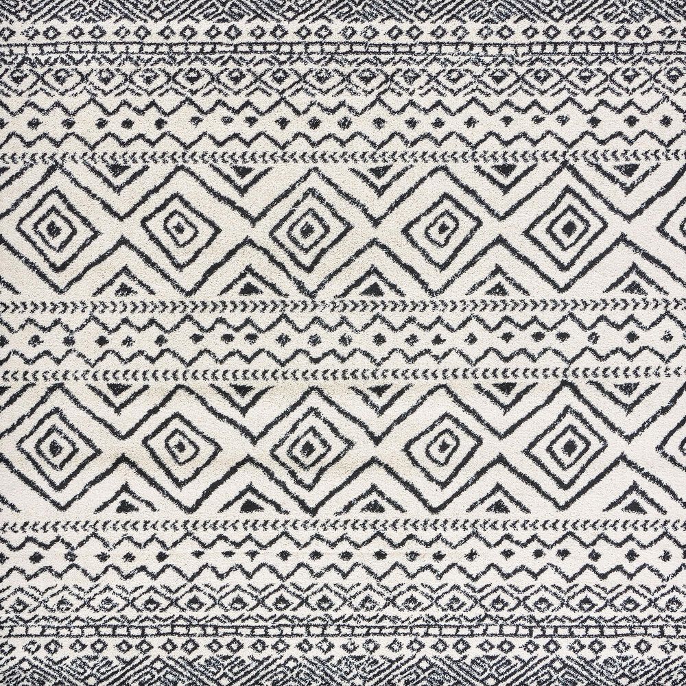 Safavieh Tulum TUL267 9&#39; x 12&#39; Ivory and Black Area Rug, , large