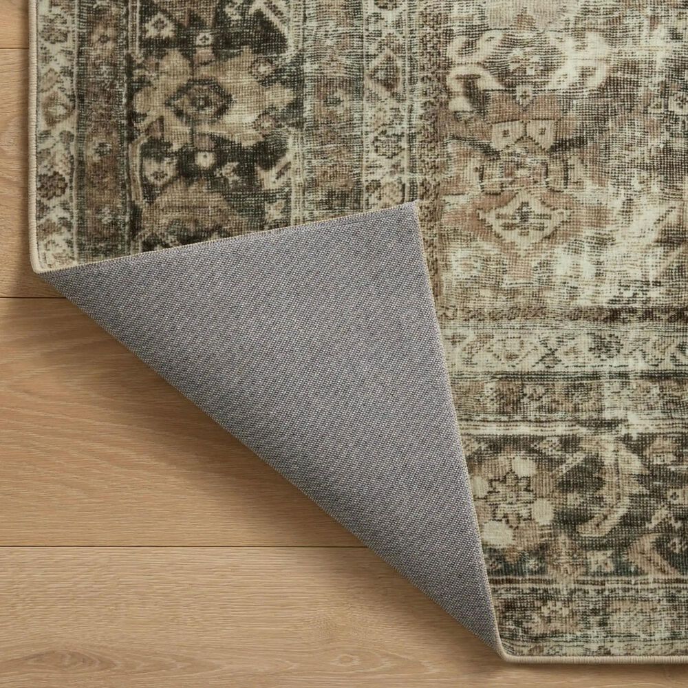 Magnolia Home Sinclair 2&#39;3&quot; x 3&#39;9&quot; Pebble and Taupe Area Rug, , large