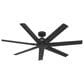 Hunter Downtown 60" Outdoor Ceiling Fan in Matte Black, , large