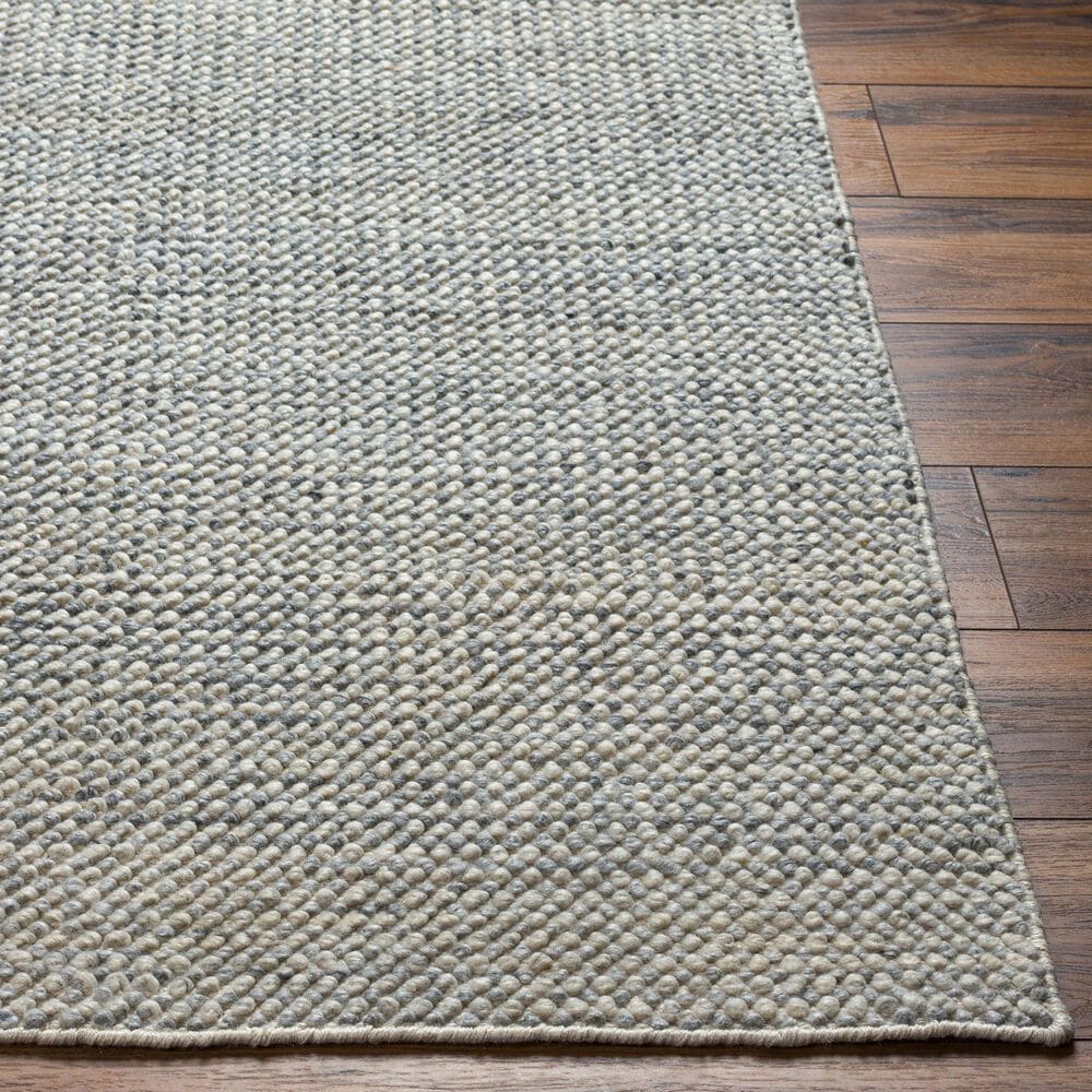 Surya Reika REK-2306 2&#39; x 3&#39; Gray and Off-White Area Rug, , large