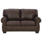 Signature Design by Ashley Colleton Stationary Loveseat in Dark Brown, , large