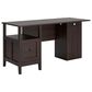 Signature Design by Ashley Camiburg 1-Drawer Desk in Warm Brown, , large