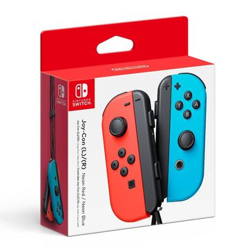 Nintendo Joy-Con Neon Red (Left) and Neon Blue (Right) - Nintendo Switch, , large
