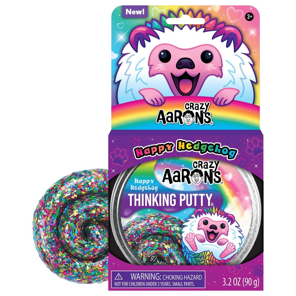 Crazy Aaron&#39;s Happy Hedgehog Thinking Putty, , large