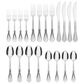 Lenox Heather Sand 20-Piece Flatware Set in Stainless Steel, , large