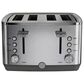 GE Appliances 4-Slice Toaster in Stainless Steel, , large