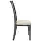 Declan Dining Champlain Side Chair in Distressed Black, , large