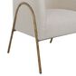 Uttermost Jacobsen Accent Chair in Off White, , large