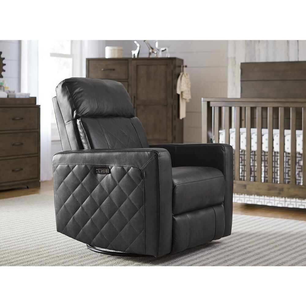 Eastern Shore Soho Power Recliner with USB in Dark Gray, , large
