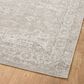 Loloi II Odette 5"3" x 7"9" Silver and Ivory Area Rug, , large