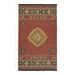 Surya Jewel Tone JT-1033 3"6" x 5"6" Red, Navy, Camel and Rust Area Rug, , large