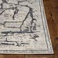 Kas Oriental Rugs Inspire Expressions 2"2" x 6"11" Grey Runner, , large