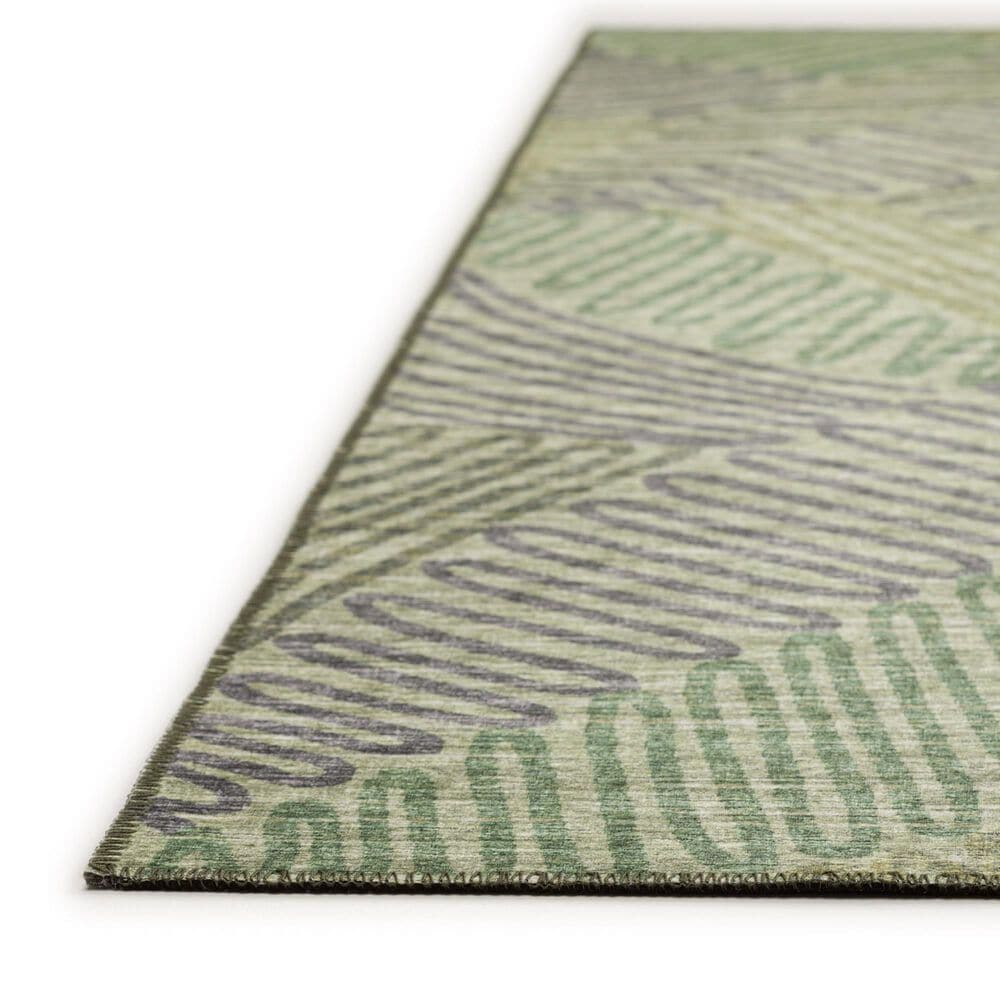 Dalyn Rug Company Sedona Floral 10&#39; x 14&#39; Moss Indoor/Outdoor Area Performance Rug, , large