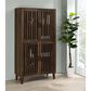 Pacific Landing Elouise Tall Accent Cabinet in Dark Pine, , large