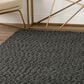 Dalyn Rug Company Gorbea 9" x 13" Charcoal Area Rug, , large