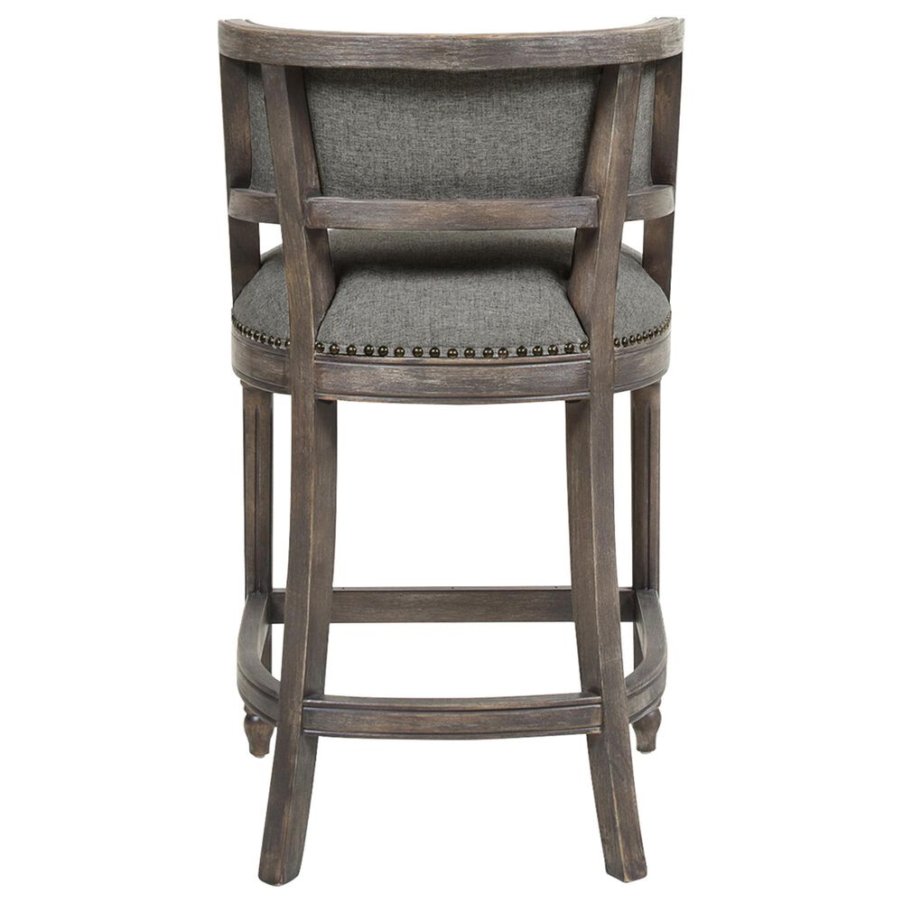 Jennifer Taylor Home Paris 26&quot; Counter Stool in Dark Heathered Grey, , large