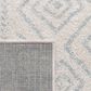 Safavieh Tulum TUL267 6" x 9" Ivory and Light Grey Area Rug, , large