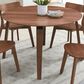 New Heritage Design Gabby Dining Table in Walnut - Table Only, , large