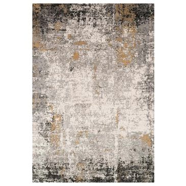 Loloi II Alchemy ALC-02 5"3" x 7"6" Granite and Gold Area Rug, , large