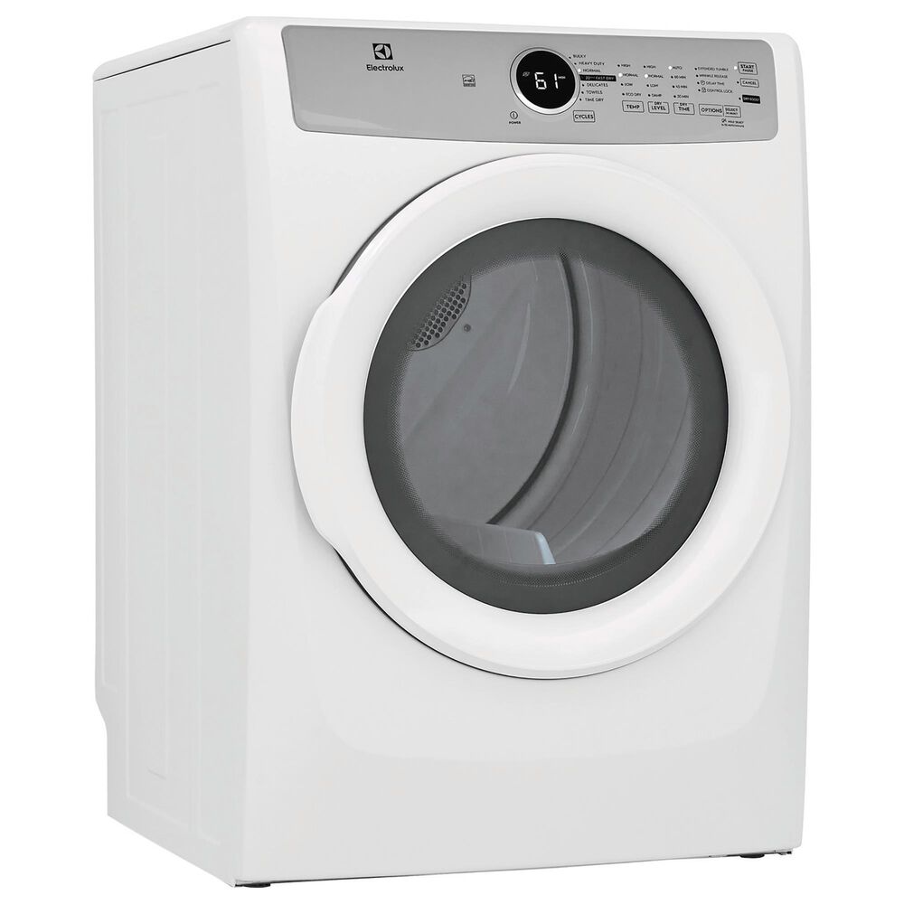 Electrolux 8 Cu. Ft. Front Load Electric Dryer in White, , large