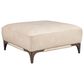 Softline Leather Ottoman in Havana Ivory, , large