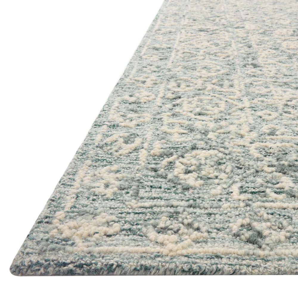 Loloi Cecelia 2&#39;3&quot; x 3&#39;9&quot; Ocean and Ivory Area Rug, , large