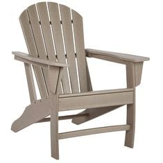 Signature Design by Ashley Sundown Treasure Adirondack Chair in Grayish Brown